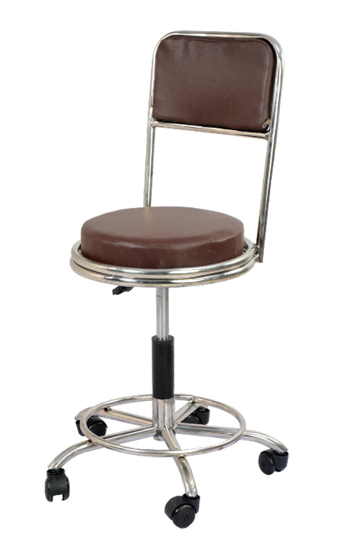 Auto stool SS revolving